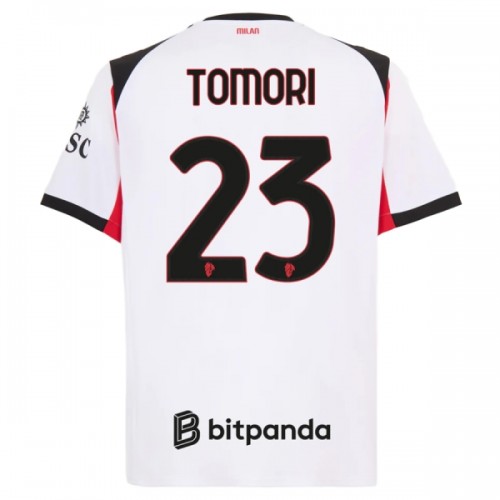 Camisola do AC Milan Tomori 23 Equipamento Alternativo 2025-26 Camisola do AC Milan Tomori 23 Equipamento Alternativo 2025-26
